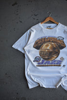 Vintage 1997 NBA Utah Jazz Western Conference Champions Tee (XL) - Retrospective Store