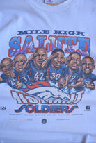 Vintage 1997 NFL Denver Broncos 'Mile High Salute' Tee (XL) - Retrospective Store