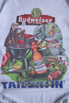 Vintage 1998 Budweiser Tailgatin' Long Sleeve Tee (XL) - Retrospective Store