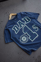 Vintage 1998 MLB Seattle Mariners '#1 Dad' Tee (L) - Retrospective Store