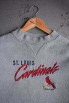 Vintage 1998 MLB St. Louis Cardinals Embroidered Crewneck (L) - Retrospective Store