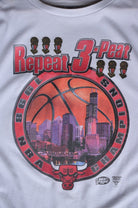 Vintage 1998 Starter x NBA Chicago Bulls 3-Peat Champions Tee (XXL) - Retrospective Store