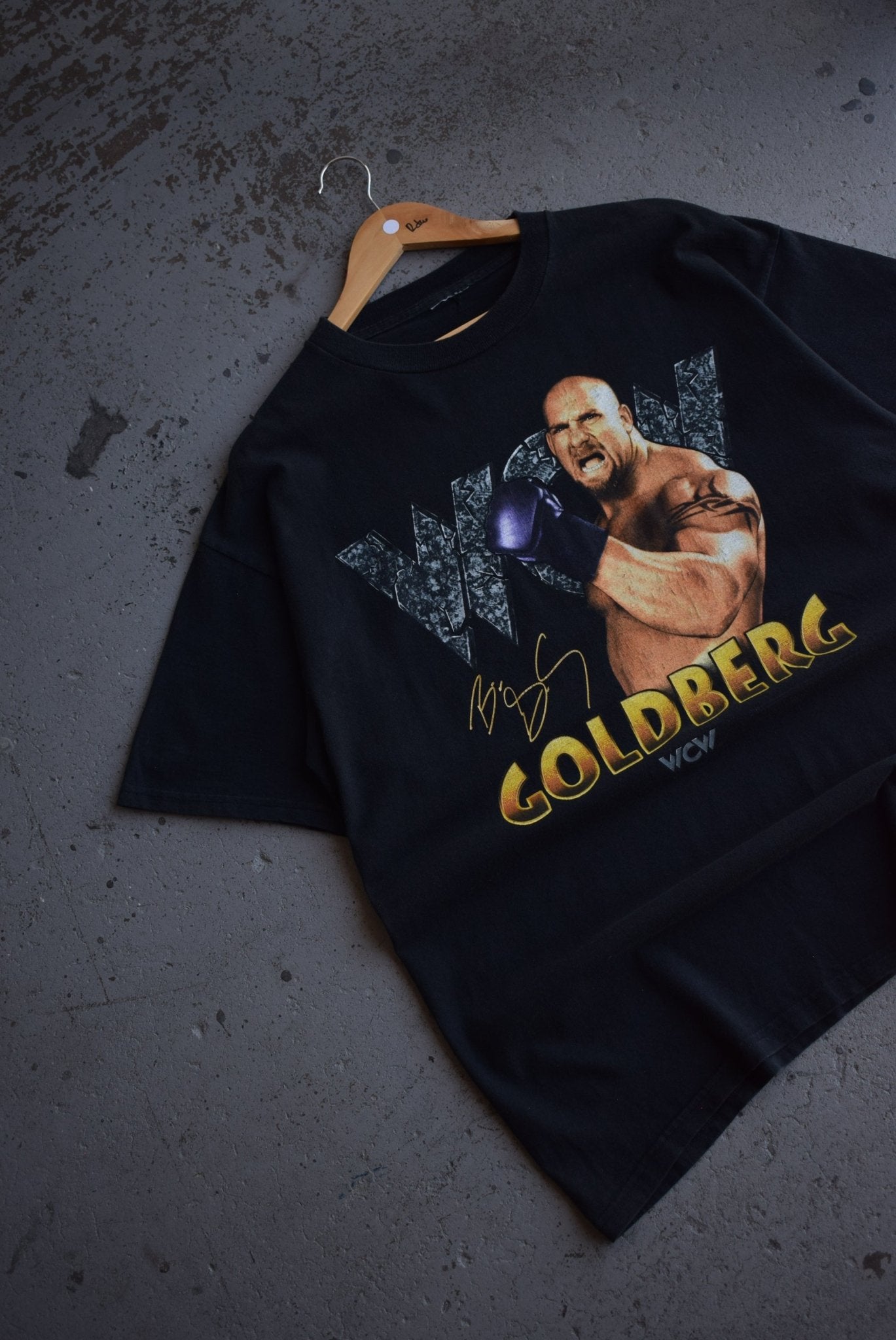 Vintage 1998 WCW Bill Goldberg Tee (XL) - Retrospective Store