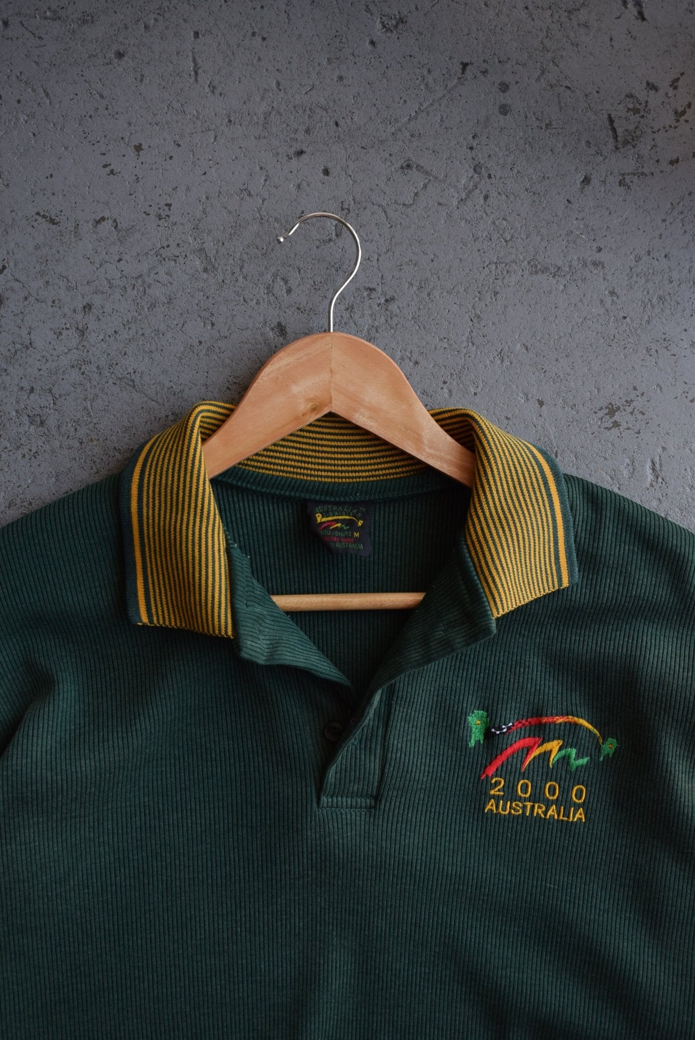 Vintage 2000 Australian Olympics Embroidered Polo (L) - Retrospective Store