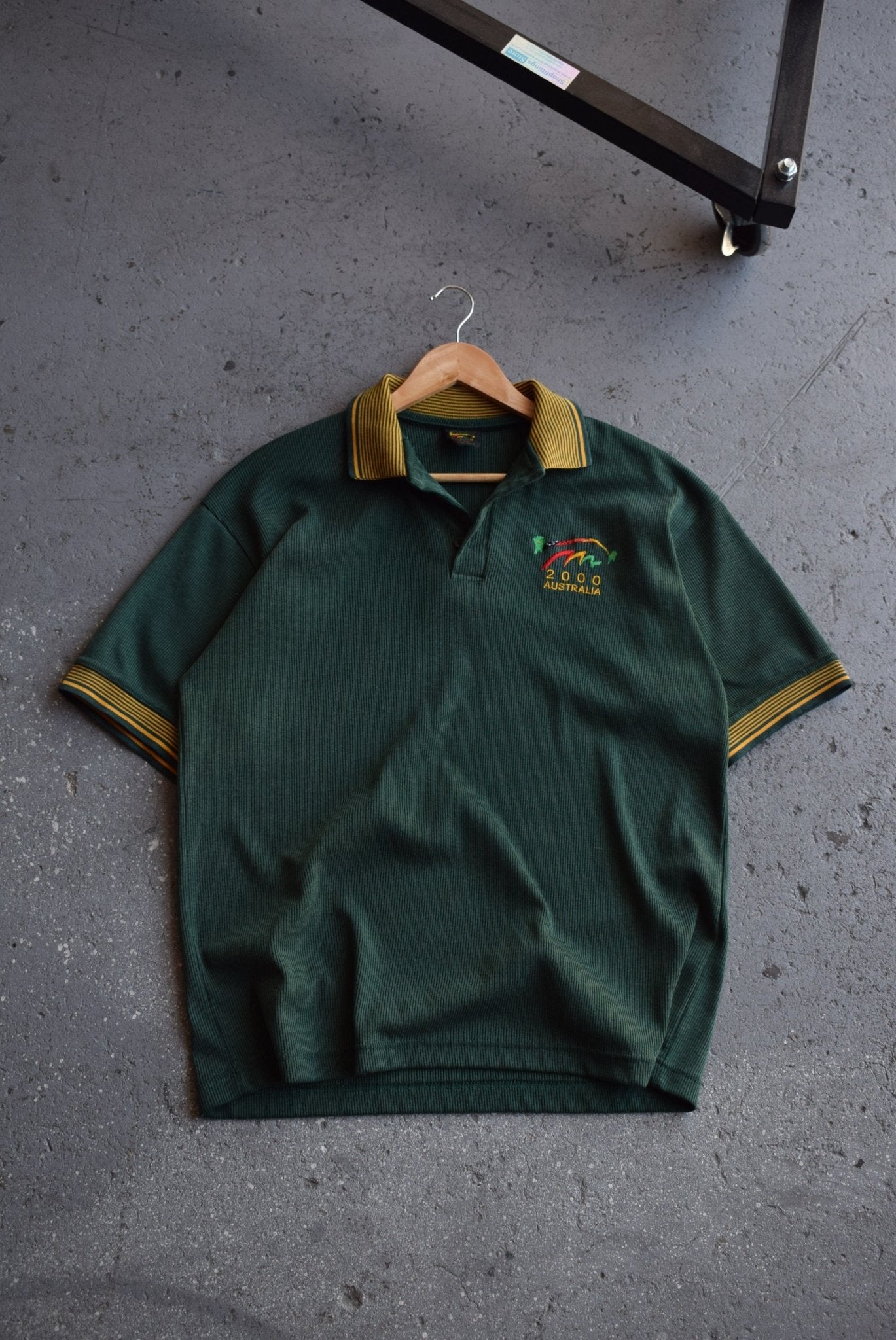 Vintage 2000 Australian Olympics Embroidered Polo (L) - Retrospective Store