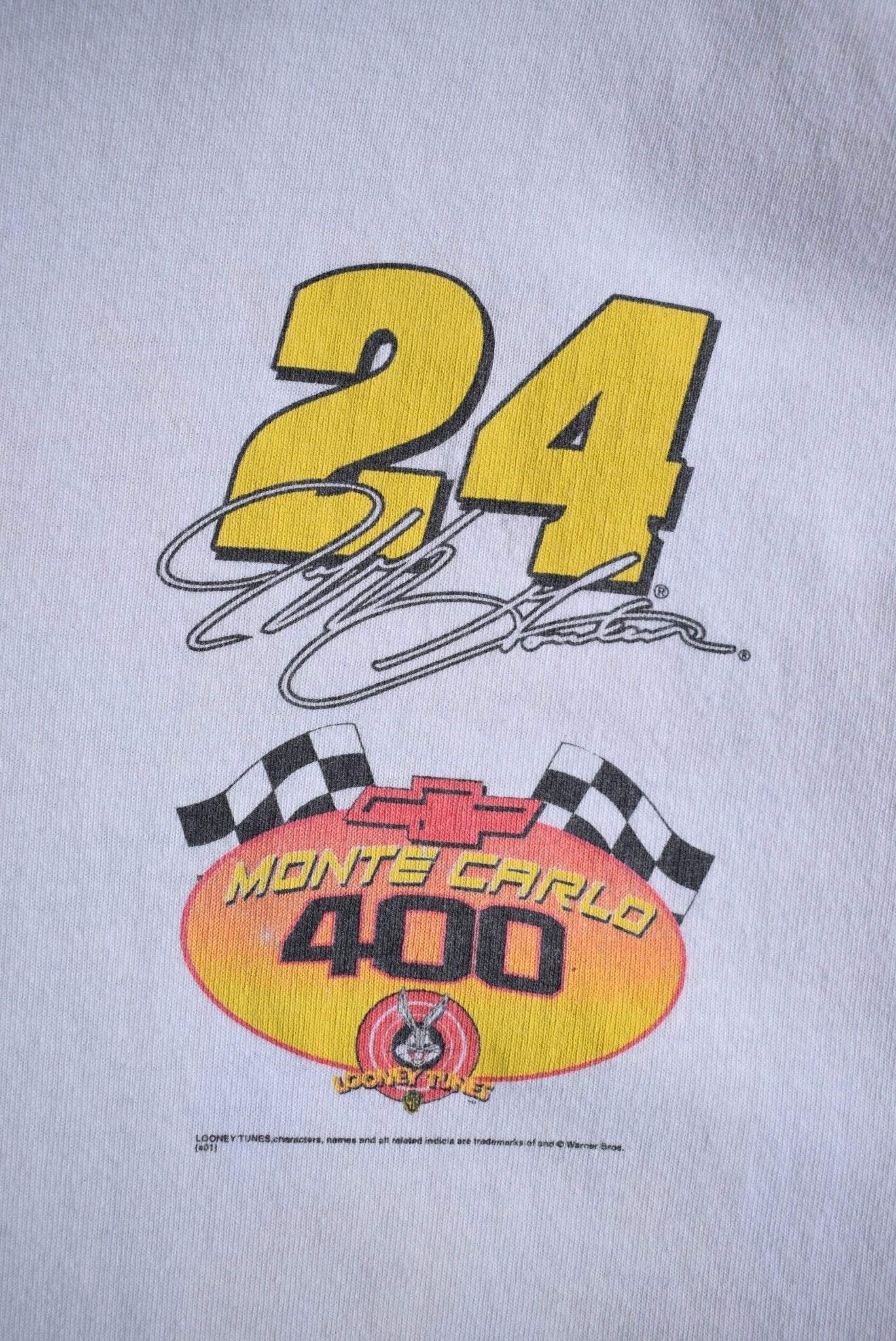 Vintage 2001 Looney Tunes x Monte Carlo 400 Racing Tee (XL) - Retrospective Store