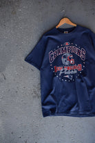 Vintage 2003 NFL New England Patriots Champions Tee (XL) - Retrospective Store