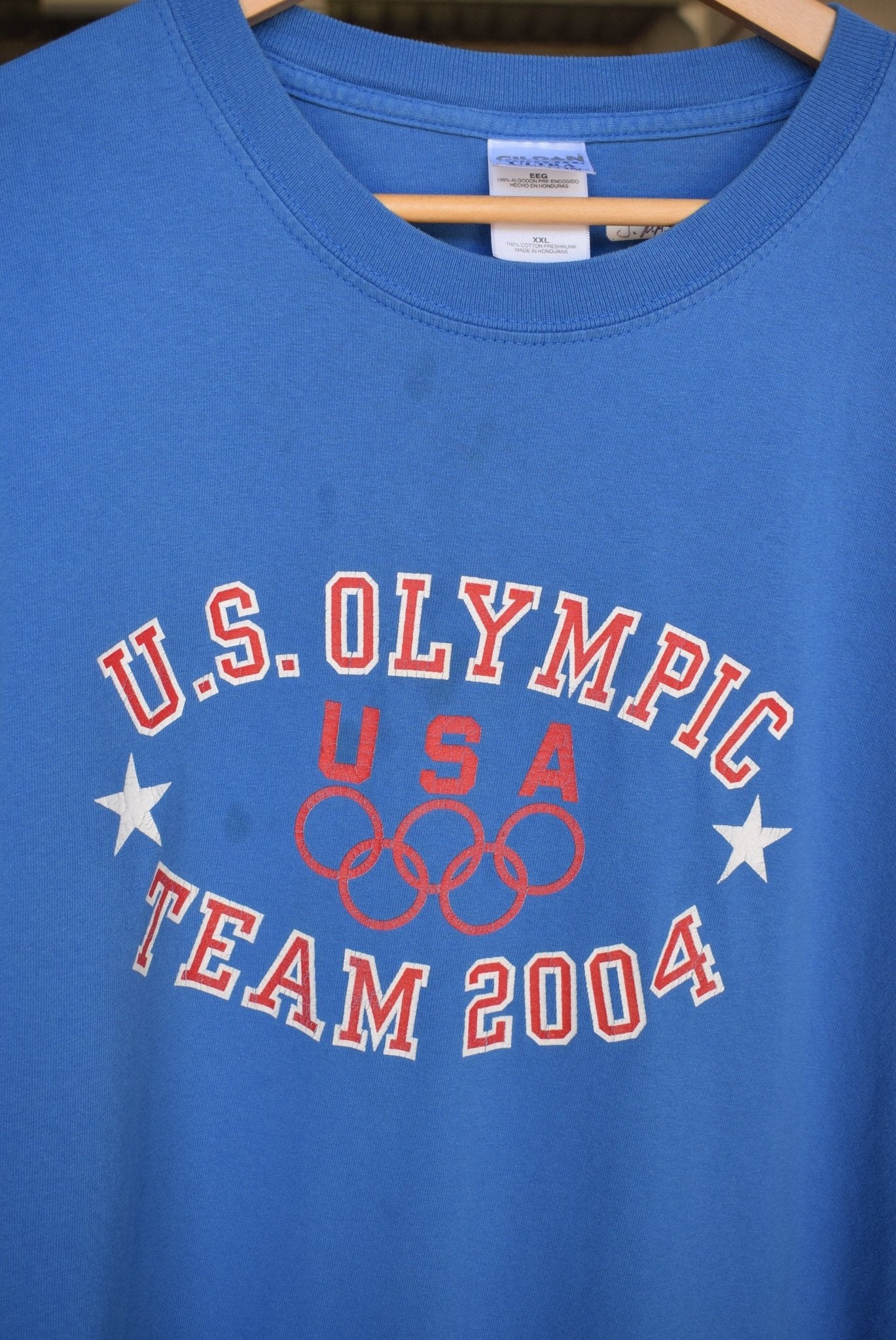 Vintage 2004 USA Olympics Team Tee (XXL) - Retrospective Store