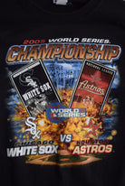 Vintage 2005 MLB White Sox vs Houston Astros Tee (L/XL) - Retrospective Store