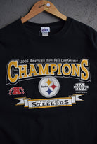 Vintage 2005 NFL Pittsburgh Steelers Champions Tee (XXL) - Retrospective Store