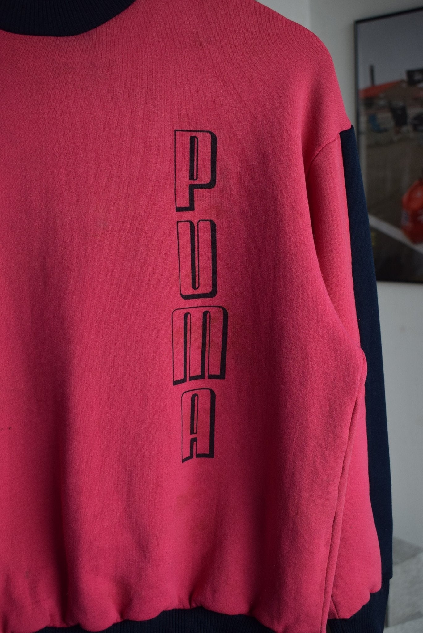 Vintage 80s Puma Spellout Crewneck S Retrospective Store