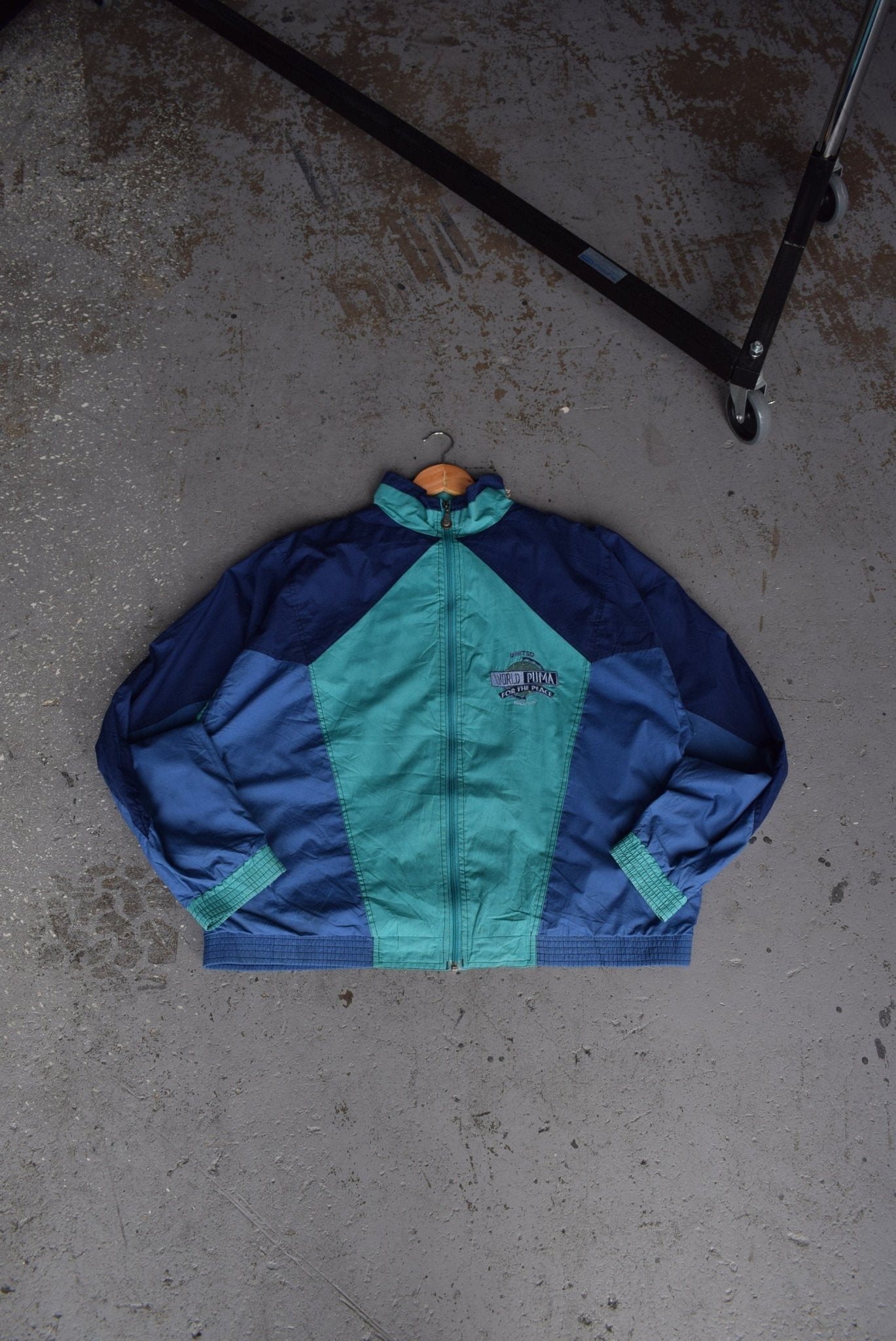 80s fashion puma jacket