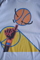 Vintage 90s ACB Spanish Basketball League Tee (XL) - Retrospective Store