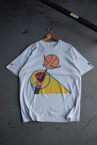 Vintage 90s ACB Spanish Basketball League Tee (XL) - Retrospective Store