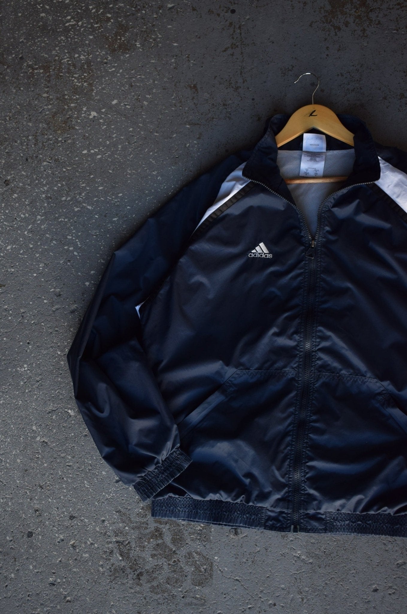 Vintage 90s Adidas Classic Logo Embroidered Jacket (M) - Retrospective Store