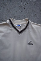 Vintage 90s Adidas Classic Logo Embroidered Tee (M) - Retrospective Store