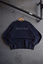 Vintage 90s Adidas Embroidered Spellout Crewneck (L/XL) - Retrospective Store