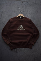 Vintage 90s Adidas Embroidered Spellout Crewneck (S) - Retrospective Store