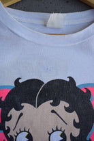 Vintage 90s Betty Boop Heart Tee (XL) - Retrospective Store