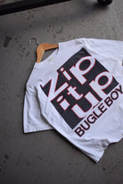 Vintage 90s Bugle Boy 'Zip It Up' Tee (S) - Retrospective Store