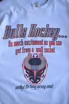 Vintage 90s Bulls Hockey Tee (L) - Retrospective Store