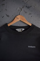 Vintage 90s Carhartt Spellout Embroidered Crewneck (L) - Retrospective Store