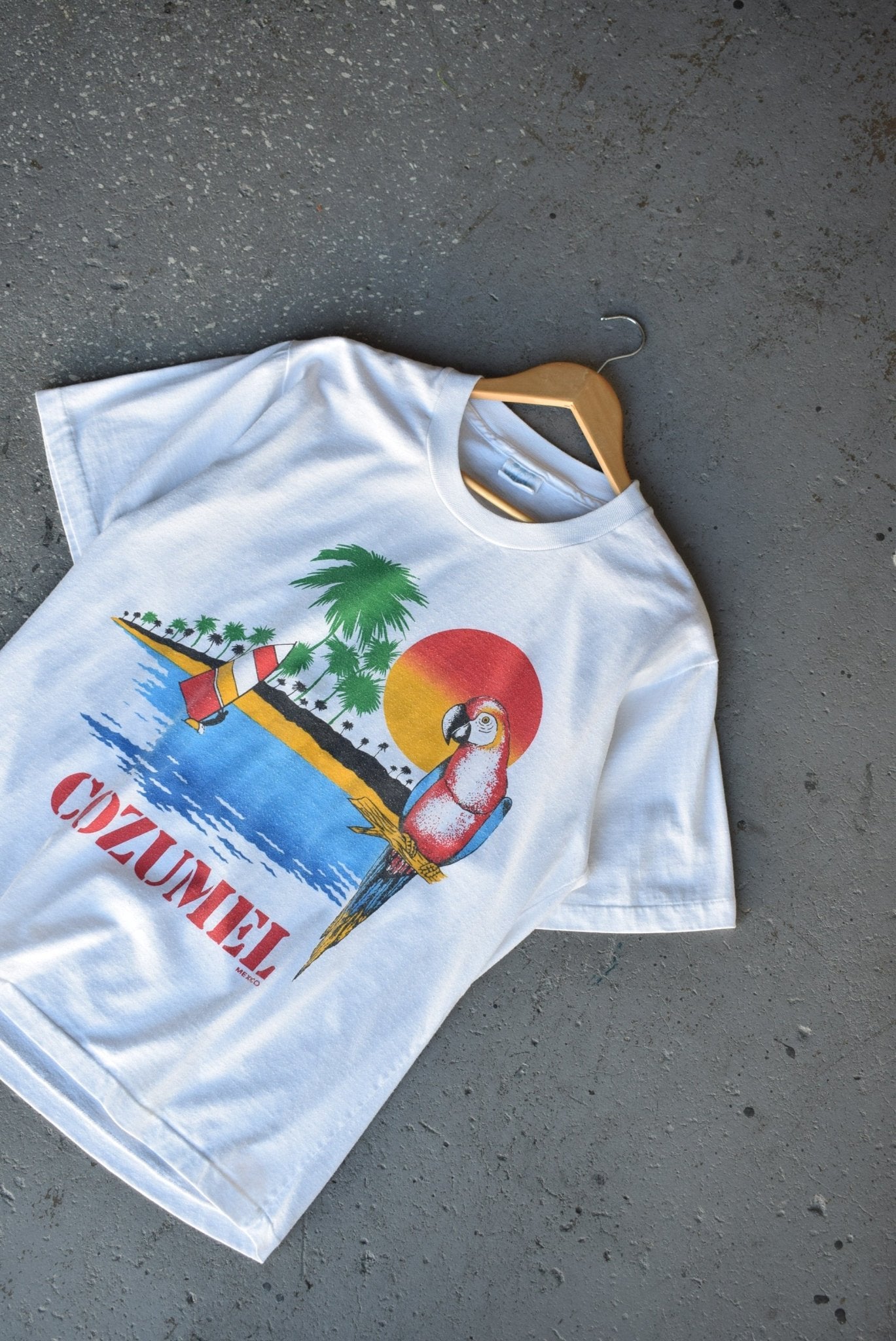 Vintage 90s Cozumel Mexico Tee (XL) - Retrospective Store