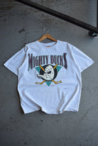 Vintage 90s Disney x NHL Mighty Ducks Tee (XL) - Retrospective Store