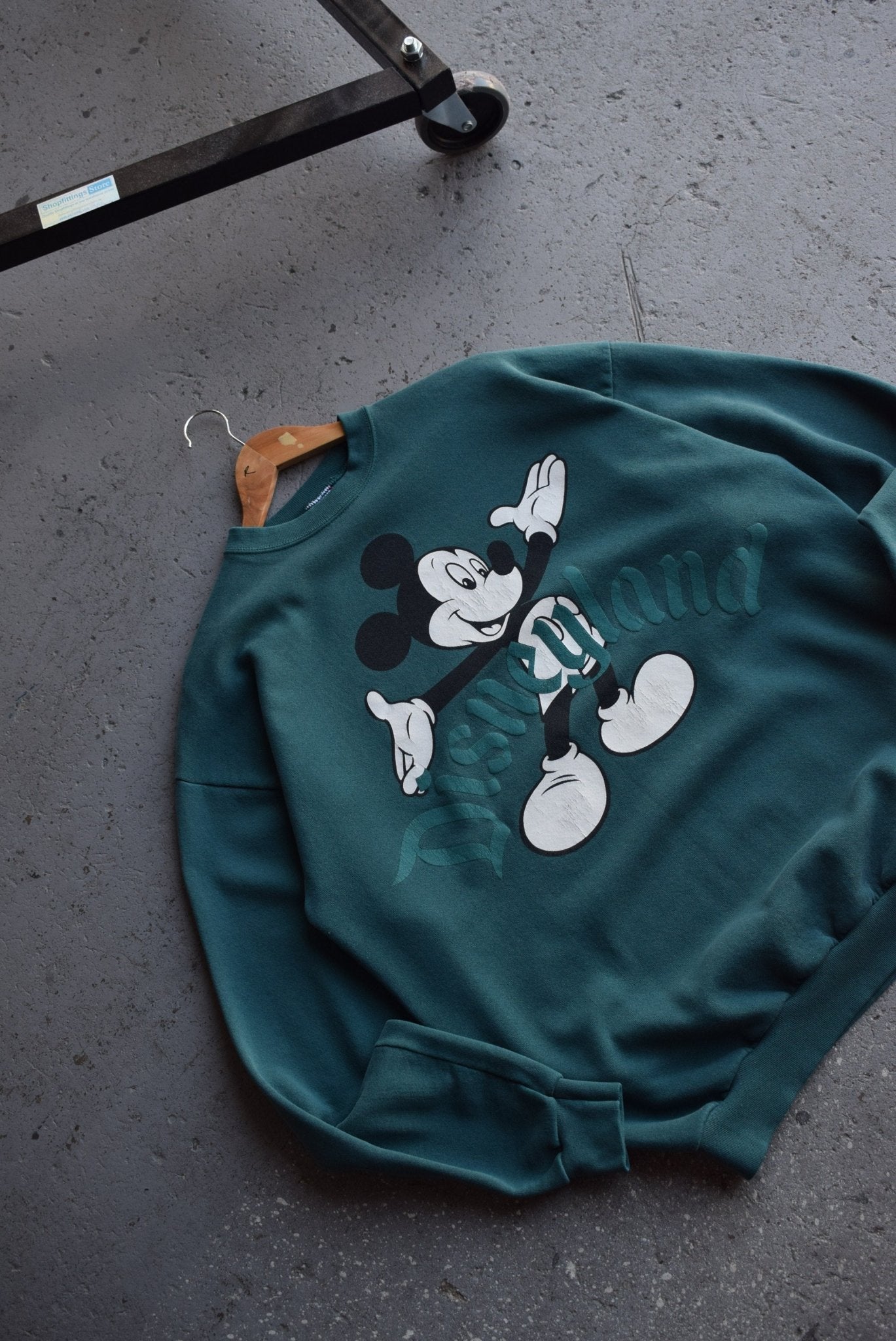 Vintage 90s Disneyland Mickey Mouse Crewneck (XL) - Retrospective Store