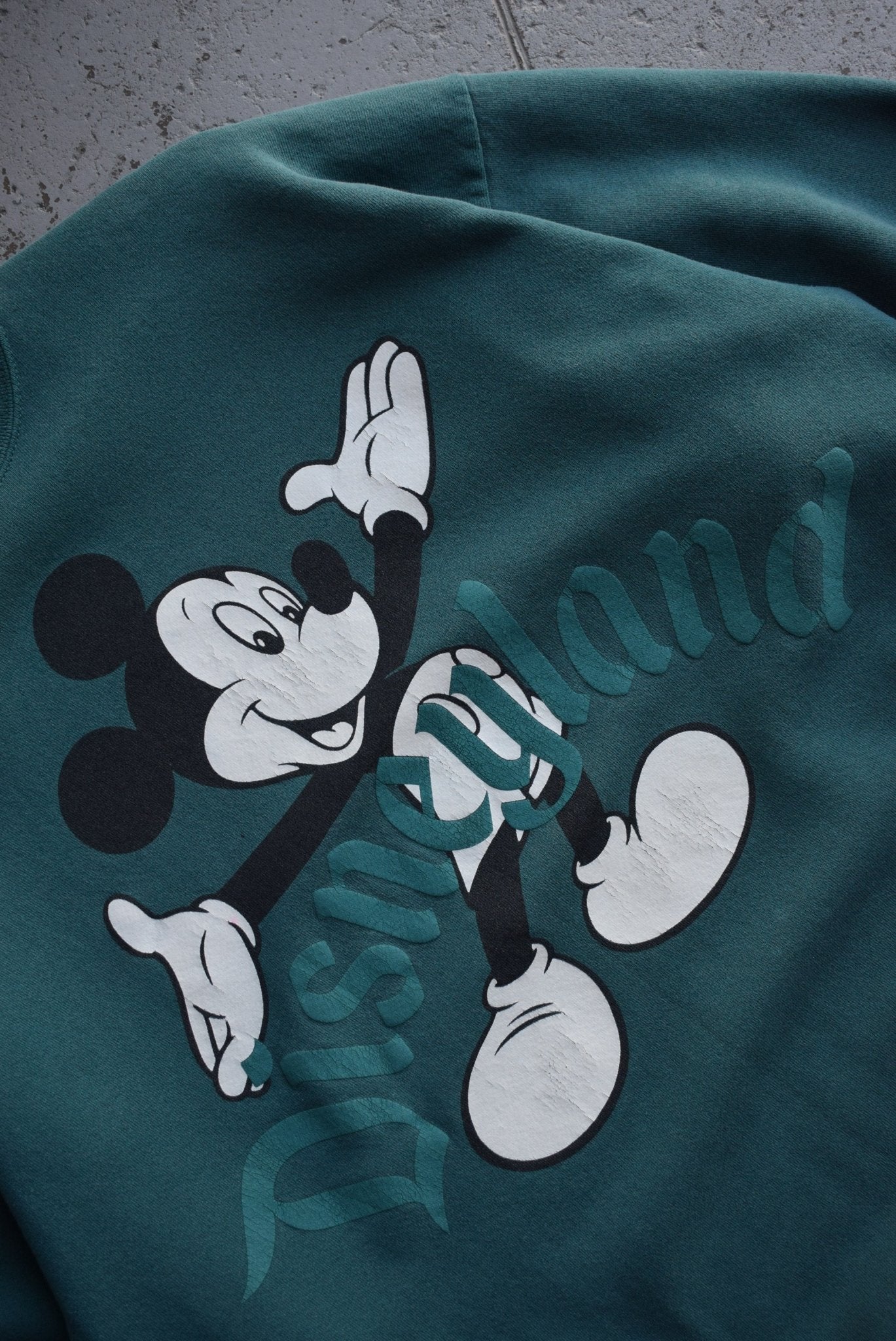 Vintage 90s Disneyland Mickey Mouse Crewneck (XL) - Retrospective Store