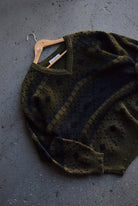 Vintage 90s 'Equation Homme' Knitted Sweater (M/L) - Retrospective Store