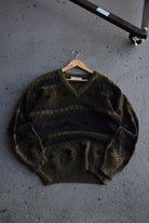 Vintage 90s 'Equation Homme' Knitted Sweater (M/L) - Retrospective Store