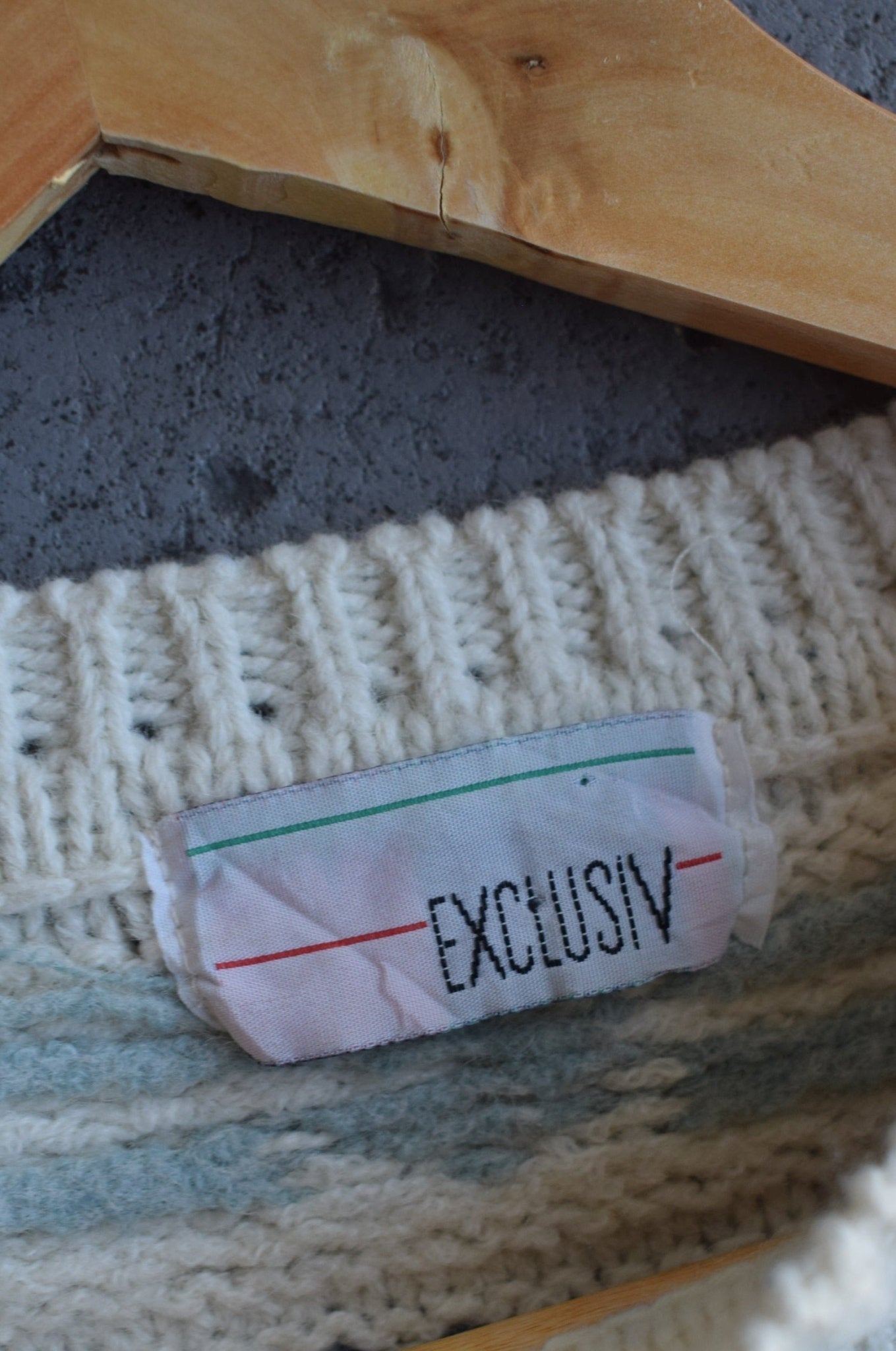 Vintage 90s 'Exclusiv' Knitted Sweater (S) - Retrospective Store