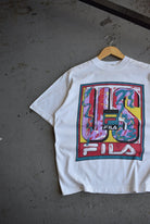 Vintage 90s Fila Graphic Tee (L) - Retrospective Store