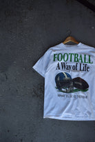 Vintage 90s Football, A Way Of Life Tee (L) - Retrospective Store