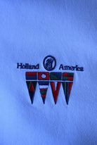 Vintage 90s Holland America Embroidered Quarter Zip (L/XL) - Retrospective Store