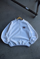 Vintage 90s Holland America Embroidered Quarter Zip (L/XL) - Retrospective Store