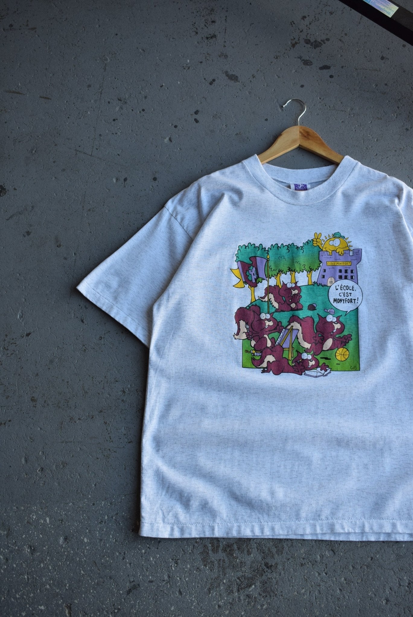 Vintage 90s Humeur Design Tee (L/XL) - Retrospective Store