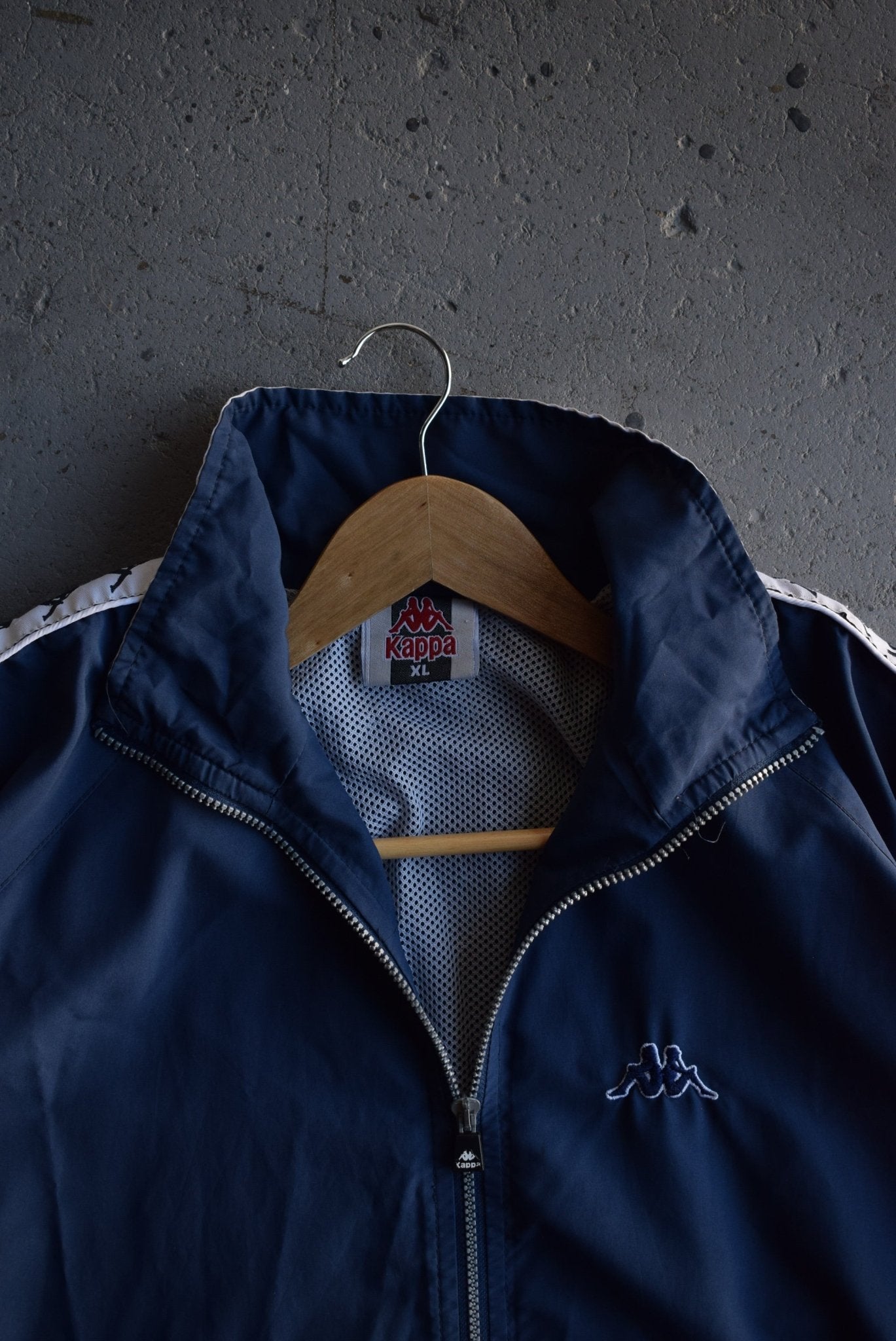 Vintage 90s Kappa Embroidered Jacket (XL) - Retrospective Store