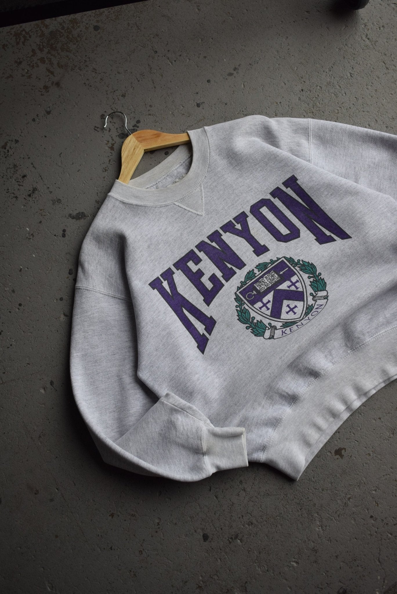 Vintage 90s Kenyon University Crewneck (M) - Retrospective Store