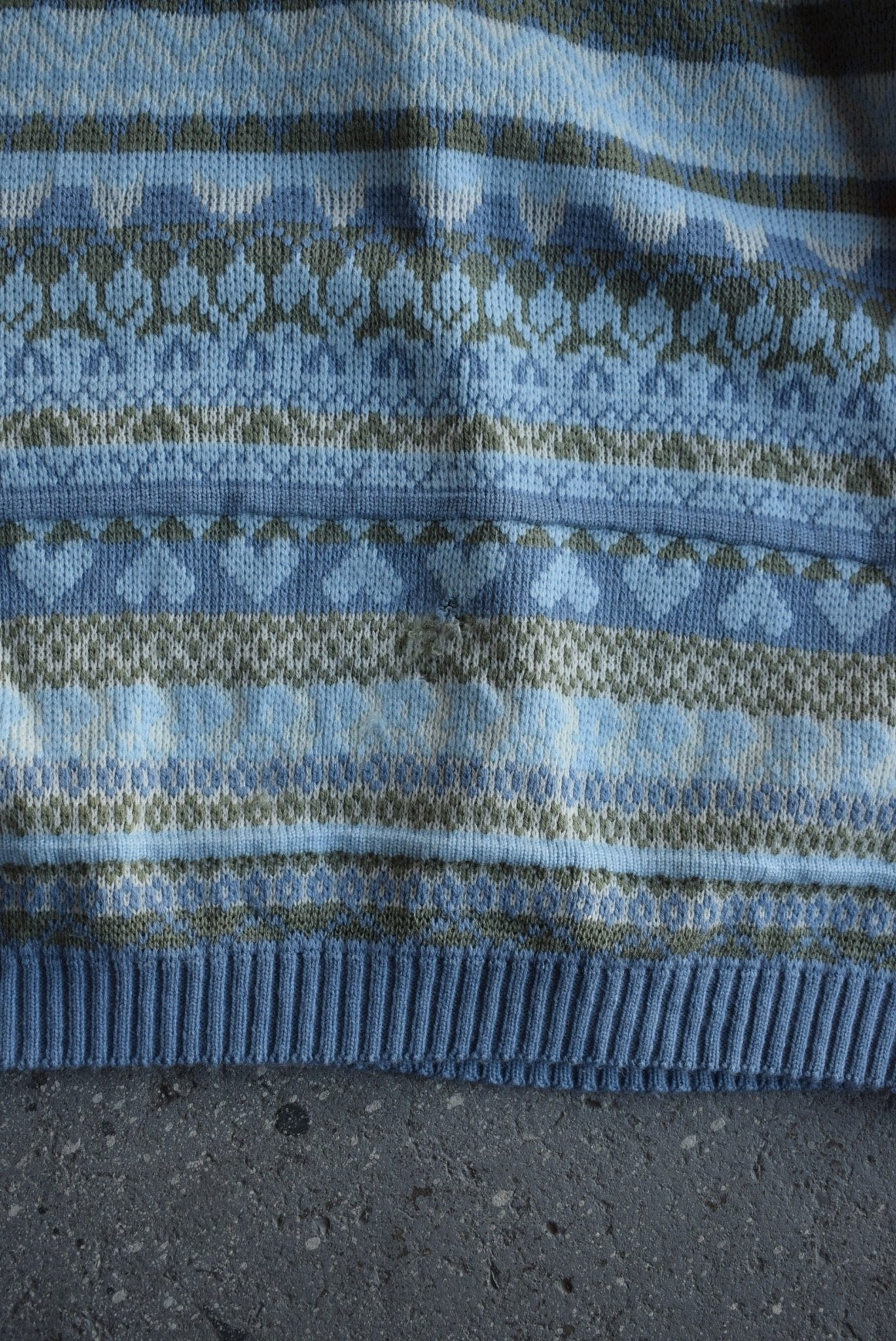 Vintage 90s Knitted Mockneck Sweater (L) - Retrospective Store