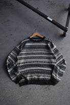 Vintage 90s Knitted Sweater (L) - Retrospective Store