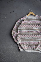 Vintage 90s Knitted Sweater (L) - Retrospective Store