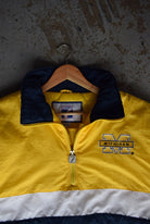 Vintage 90s Logo 7 x Michigan State University Quarter Zip Puffer Jacket (L) - Retrospective Store