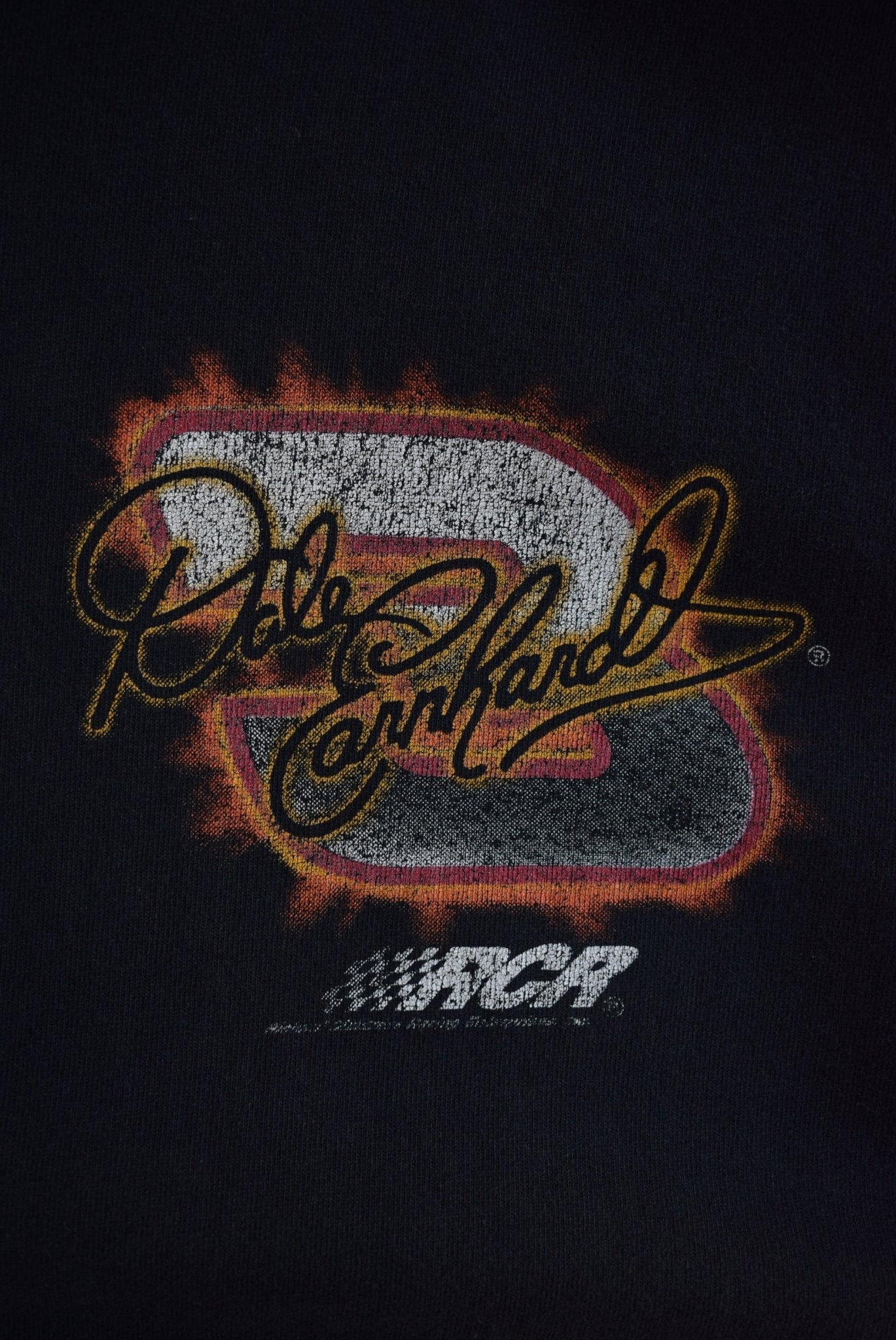 Vintage 90s NASCAR Dale Earnhardt 'Man In Back' Tee (L) - Retrospective Store