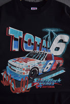 Vintage 90s NASCAR Rick Carelli Racing Tee (XL) - Retrospective Store