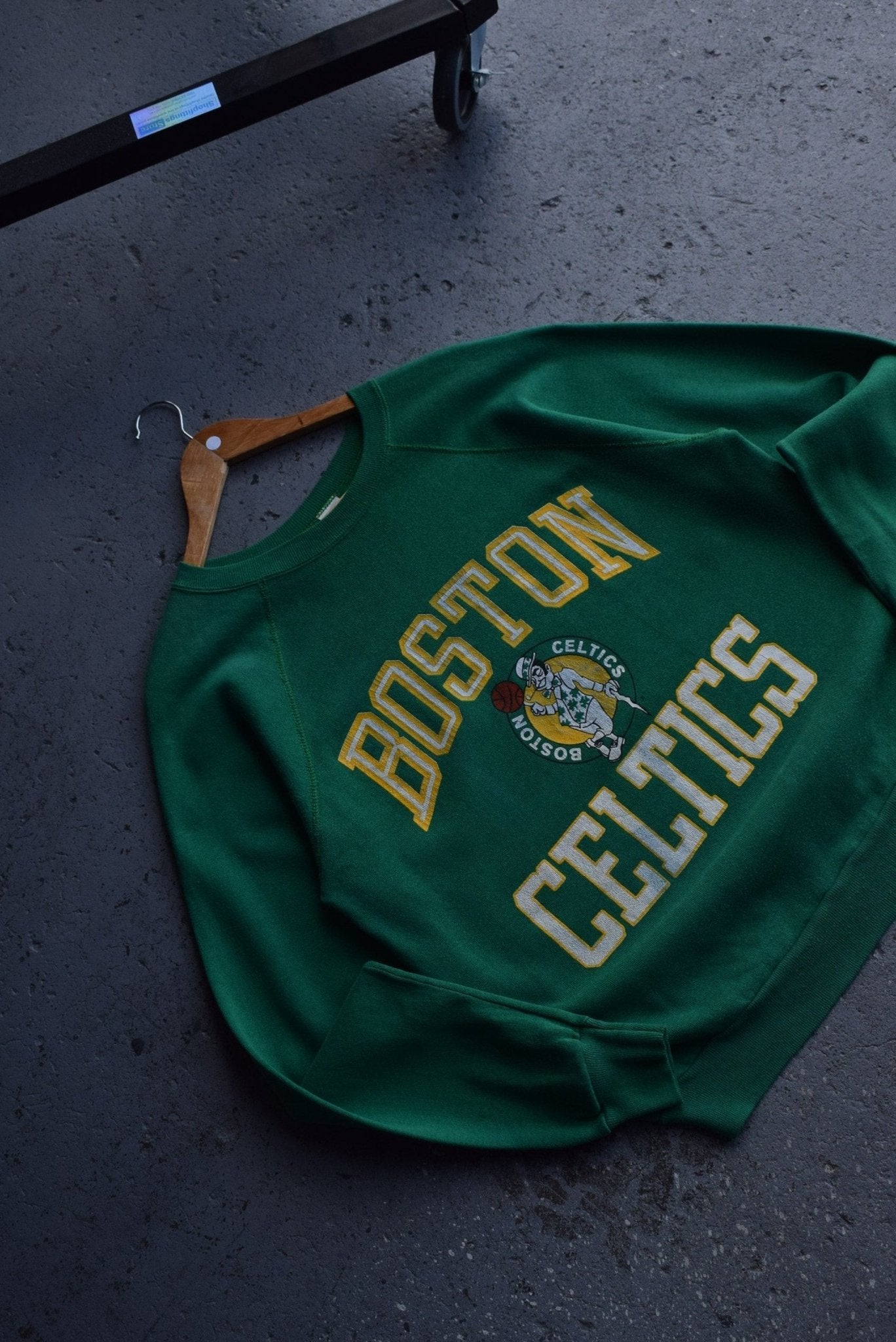 Vintage 90s NBA Boston Celtics Crewneck (M) - Retrospective Store