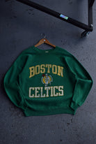 Vintage 90s NBA Boston Celtics Crewneck (M) - Retrospective Store