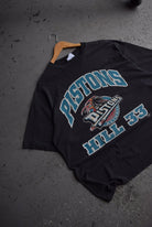 Vintage 90s NBA Detroit Pistons Grant Hill Tee (XL) - Retrospective Store