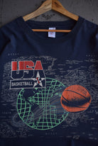 Vintage 90s NBA USA Basketball Tee (XL) - Retrospective Store